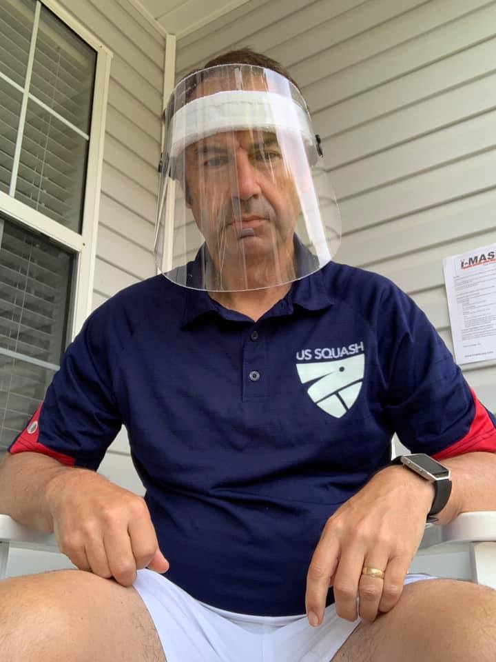 Help our health heroes and win iMask prizes in World Squash Day selfie